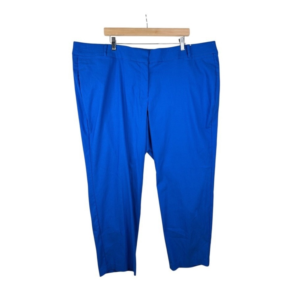 NWT LANE BRYANT Women's The Allie Skinny Ankle Sexy Stretch Pants Size‎ 26 Blue